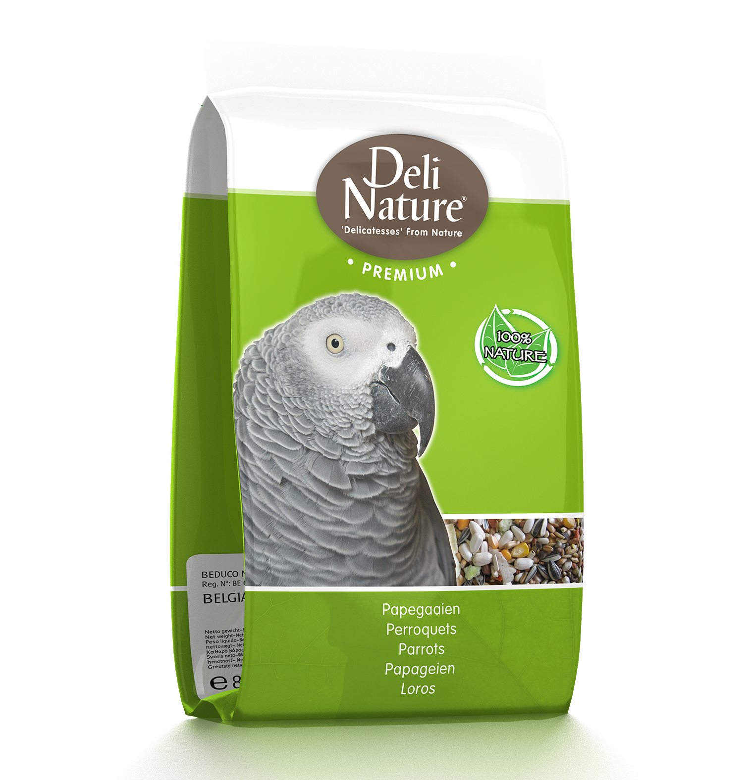 Deli nature shop parrot food