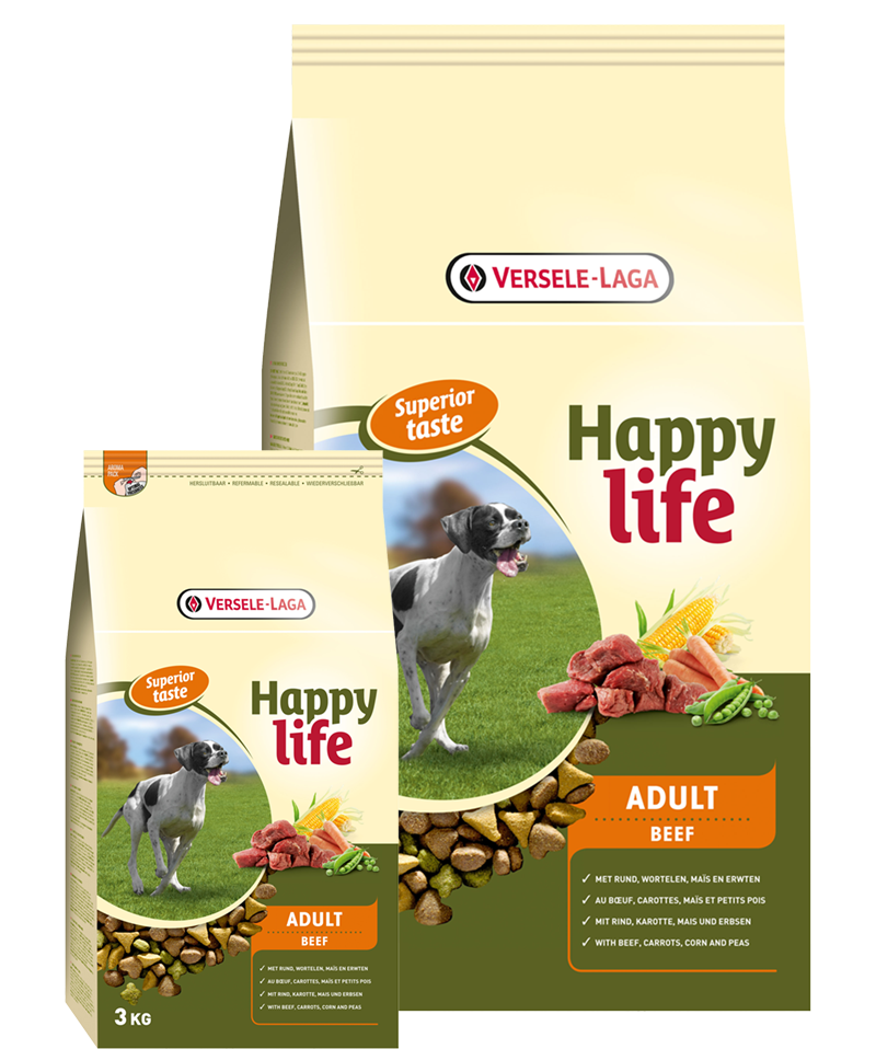 Happy life hotsell dog food