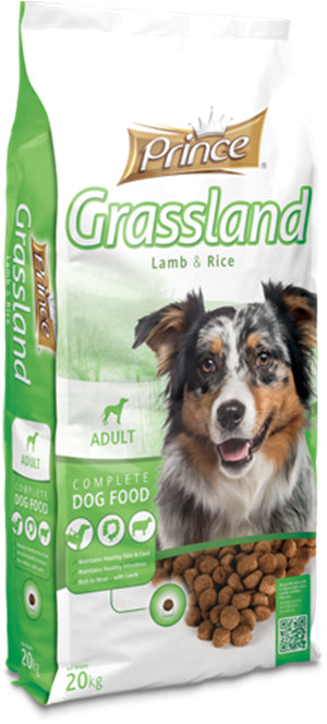 Prince dry food Grassland lamb rice 20kgs petshopmalta