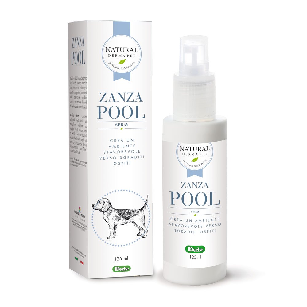Natural Derma Pet Spray, Zanza Pool (Anti-Mosquito), 125ml –