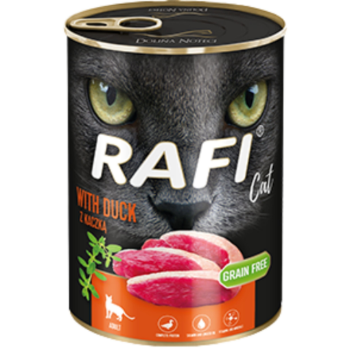 Rafi Cat Tins pate, 400g - Duck