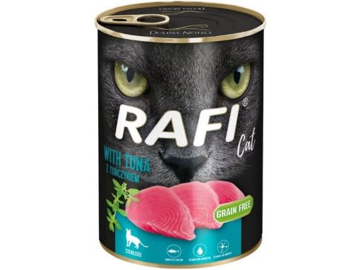 Rafi Cat Tins pate, 400g - Sterilised Tuna