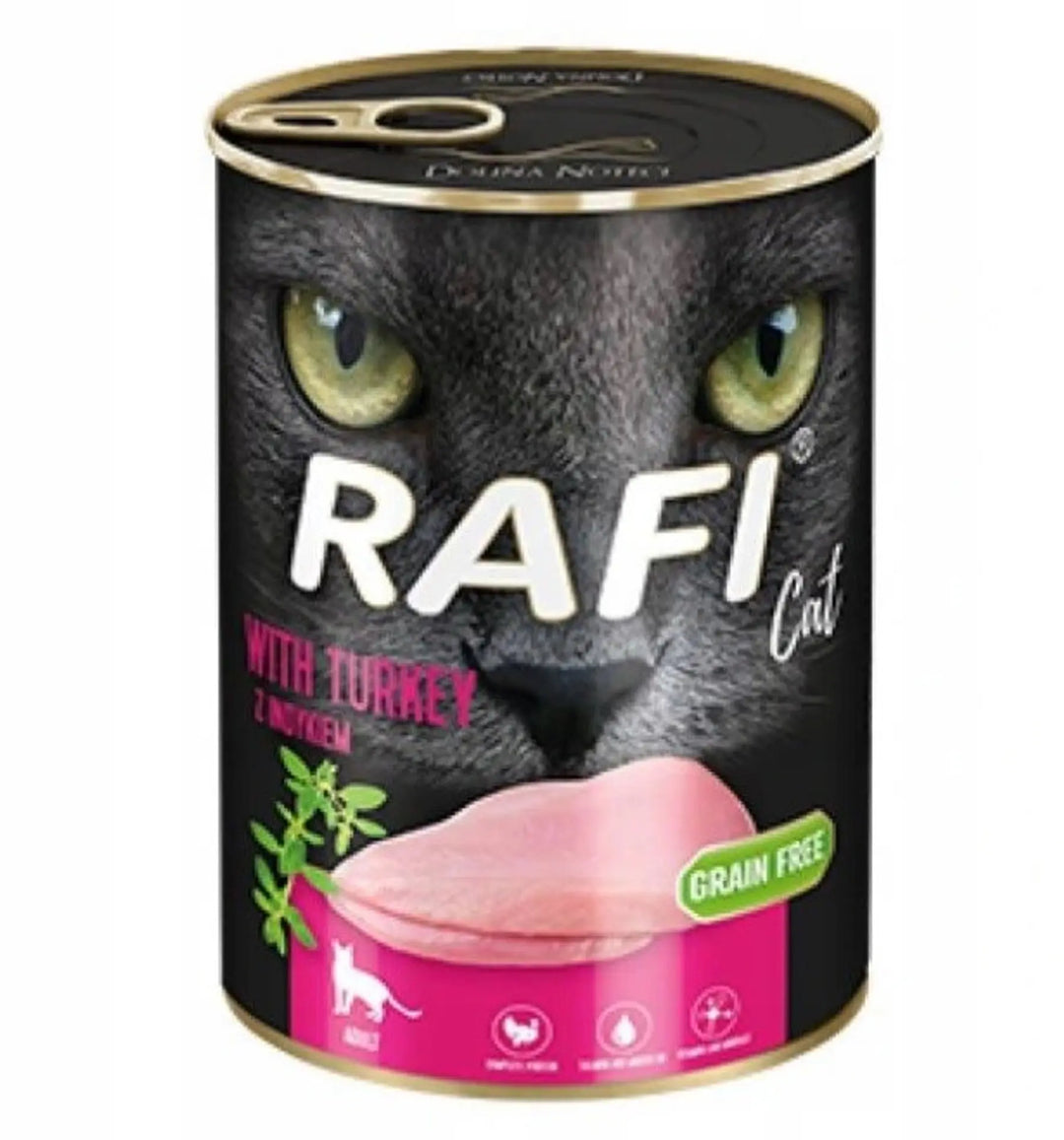 Rafi Cat Tins pate, 400g - Turkey