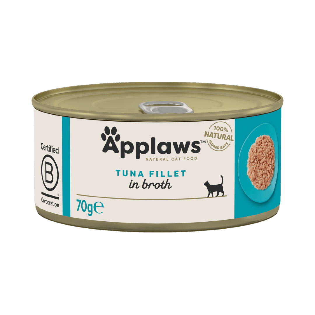 Applaws Tin Tuna Fillets in broth