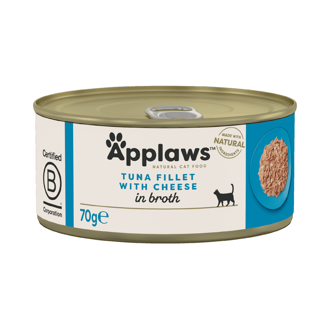 Applaws Tin Tuna Fillets with Cheese