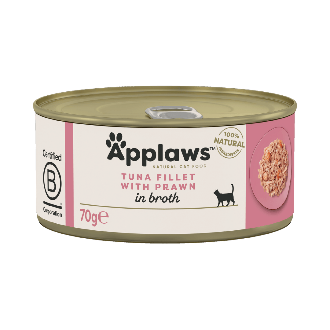 Applaws Tin Tuna Fillets with Prawns