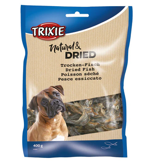 Sprats, dried fish, for dogs, 400 g