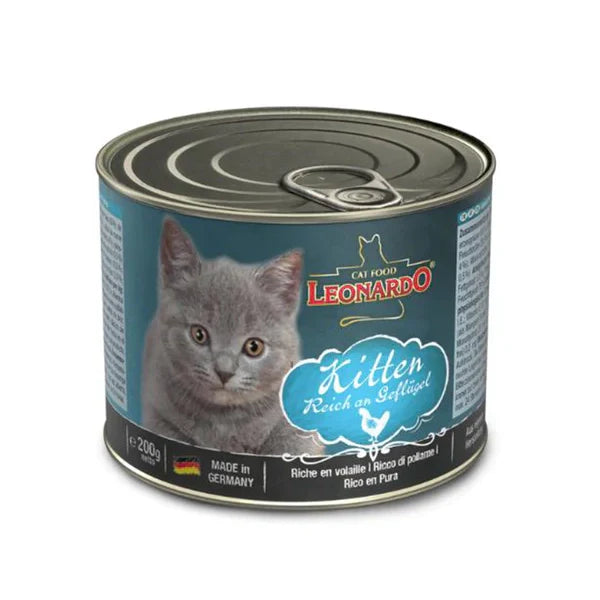 Leonardo Cat tin, 200g - Kitten