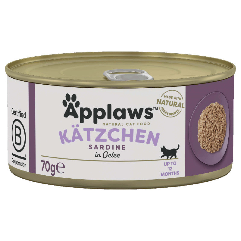 Applaws Tin Kitten Sardines, 70g