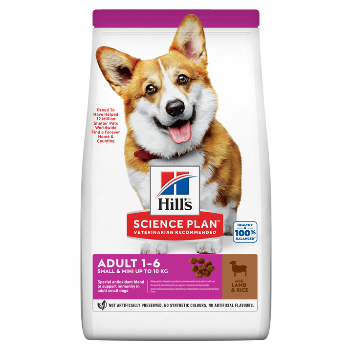 Hill's Science Plan Adult Small & Miniature Dog Food, Lamb