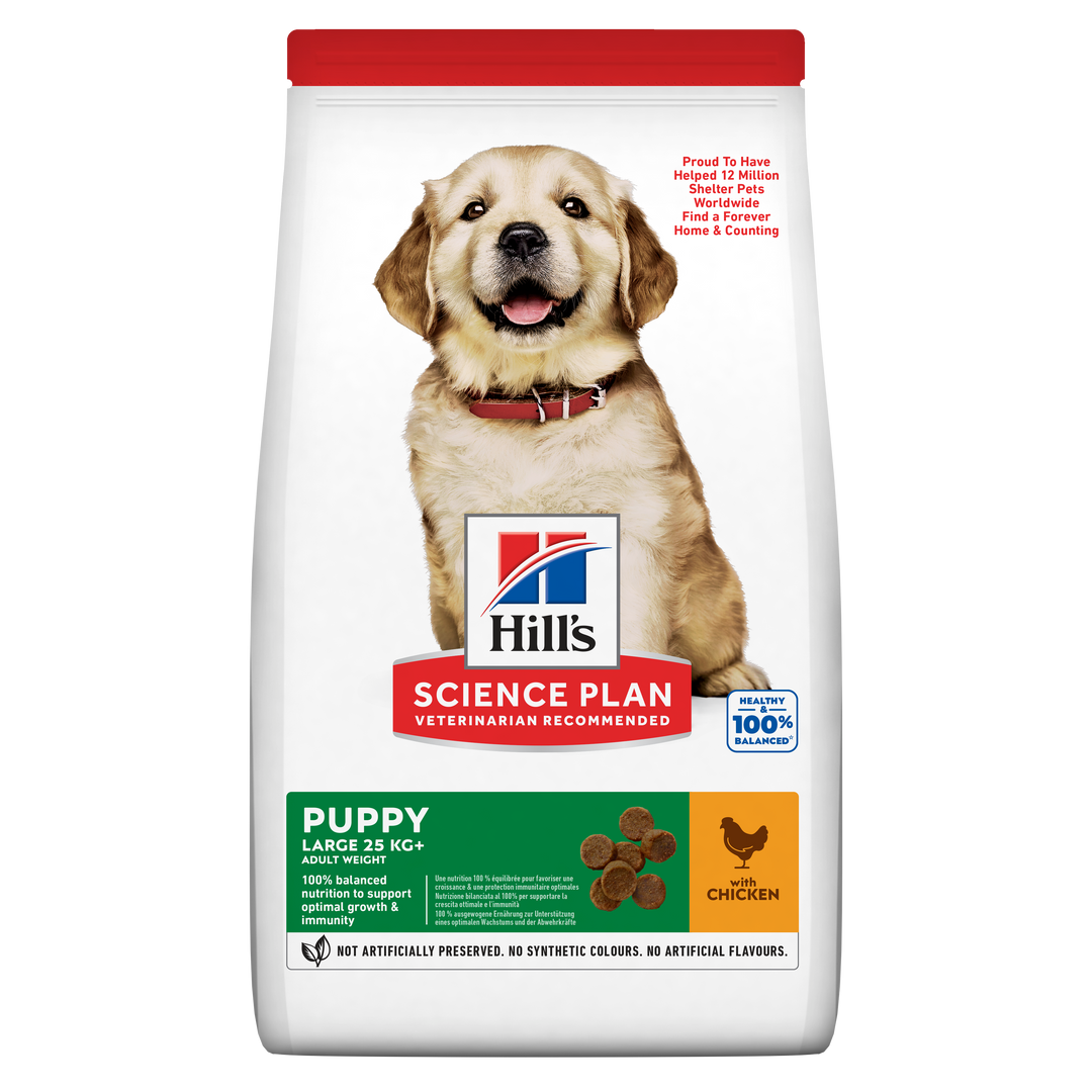 Hill's Science Plan Puppy Healthy Development Large Breed Dog Food with Chicken