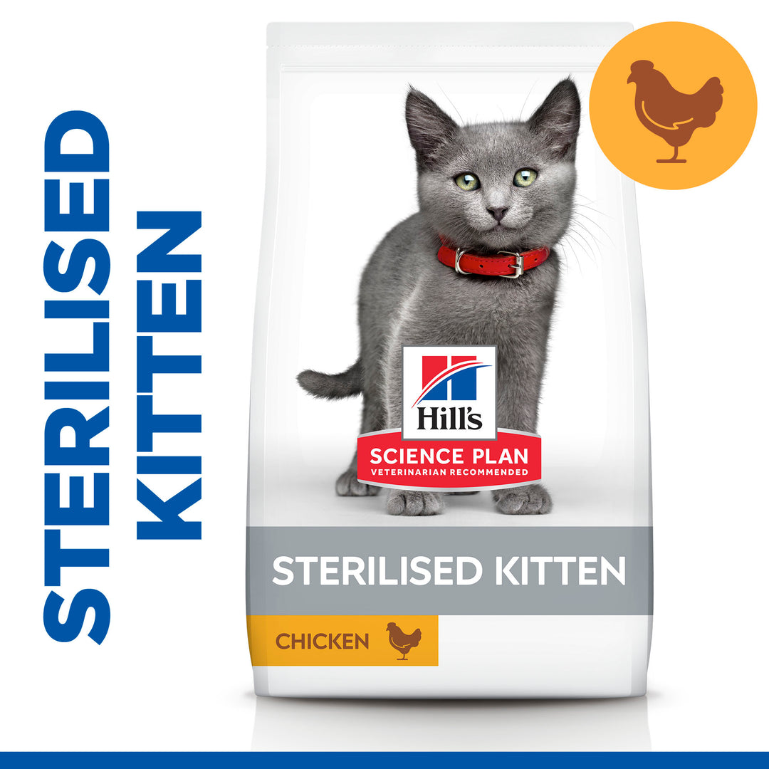 Hill's Science Plan Kitten Sterilised, Chicken