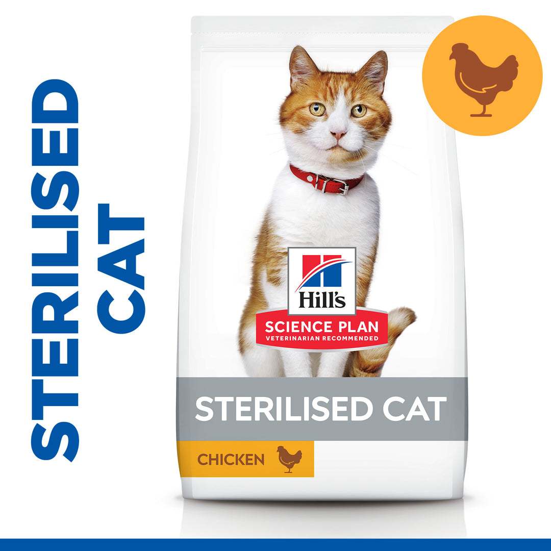 Hill's Science Plan Adult Sterilised cat food Chicken