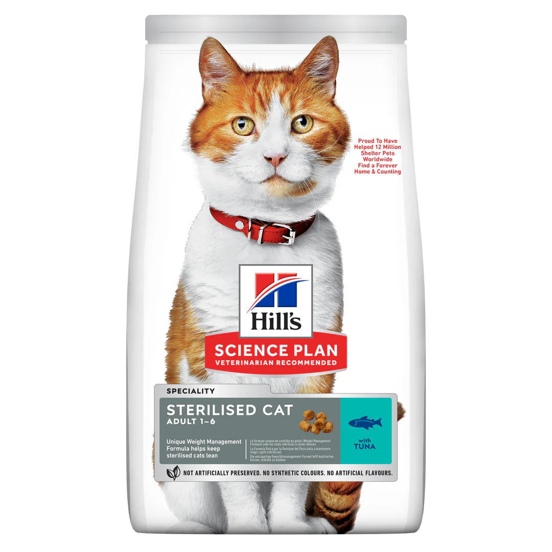 Hill's Science Plan  Adult Sterilised cat food Tuna