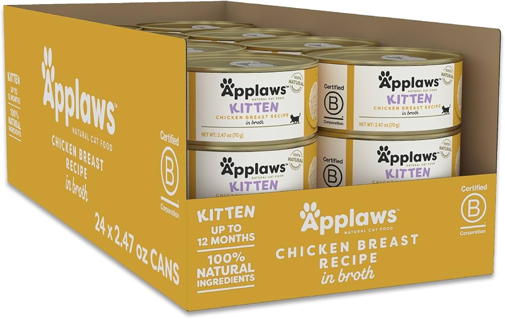 Applaws Tin Kitten Chicken Breast, 70g - 1 box (24 pcs)