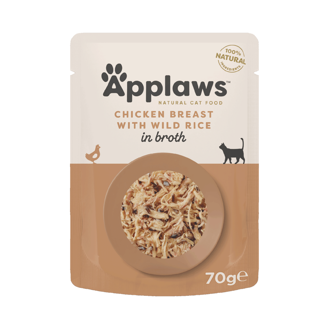 Applaws Pouch Adult Chicken with Wild Rice -Single