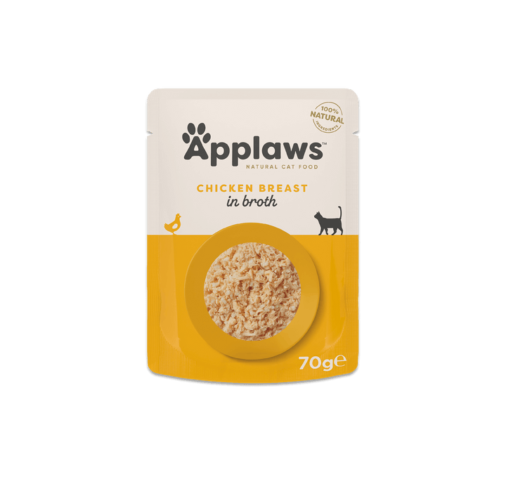 Applaws Pouches Chicken Breast in Broth, 70g