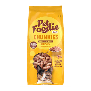 Pet Foodie Cat Raw - Chunks Chicken, 300g