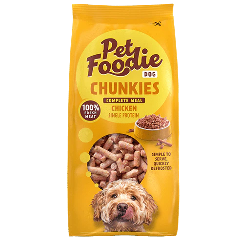 Pet Foodie dog Chunkies, 500g - Chicken