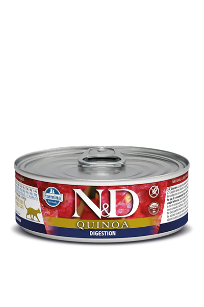 N&D cat tin Quinoa - Digestion (Lamb), 80g