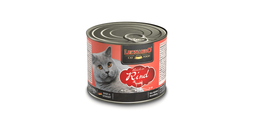 Leonardo Cat tin, 200g - Beef