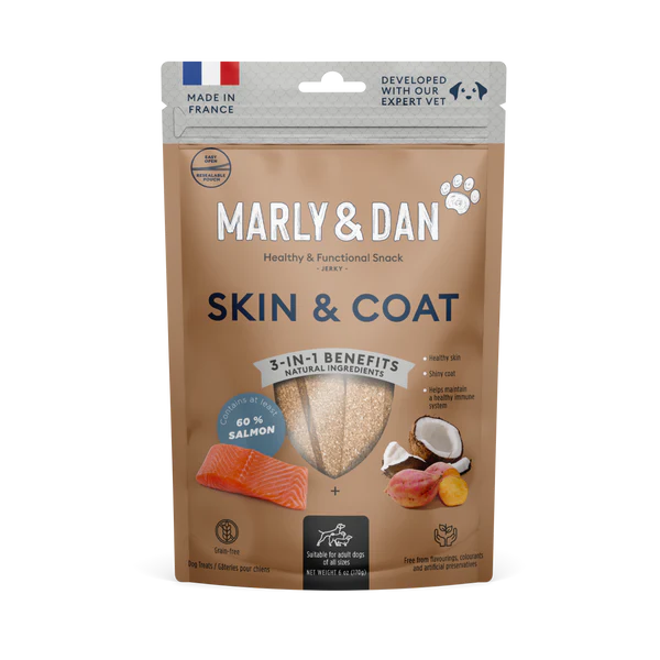 Marly & Dan Skin & Coat Treats for Dogs, 80g