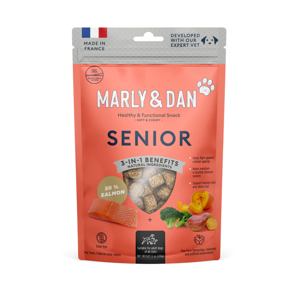 Marly & Dan Senior Treats for Dogs, 100g