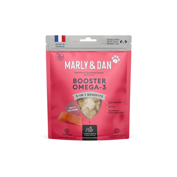 Marly & Dan Booster Omega-3 Treats for Dogs, 50g