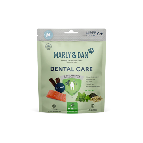 Marly & Dan Dental Care Medium Dog, 7  Sticks, 140g