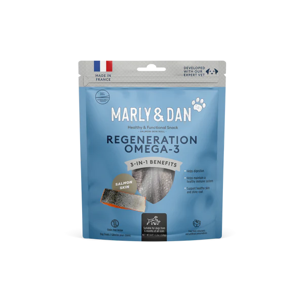 Marly & Dan Salmon Skin Regeneration Omega-3 for Dog, 60g