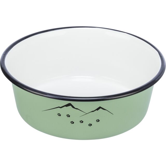 Bowl, enamel/stainless steel for Dogs