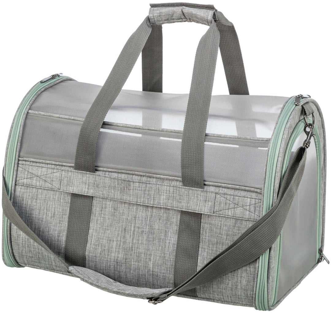 Dillon carrier, 33 x 32 x 54 cm, grey/mint