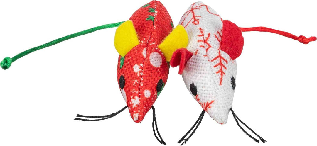 Xmas Mouse Set of two - for Cats