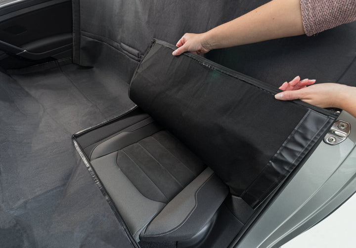 Car seat cover, 1.45 x 1.60 m, black