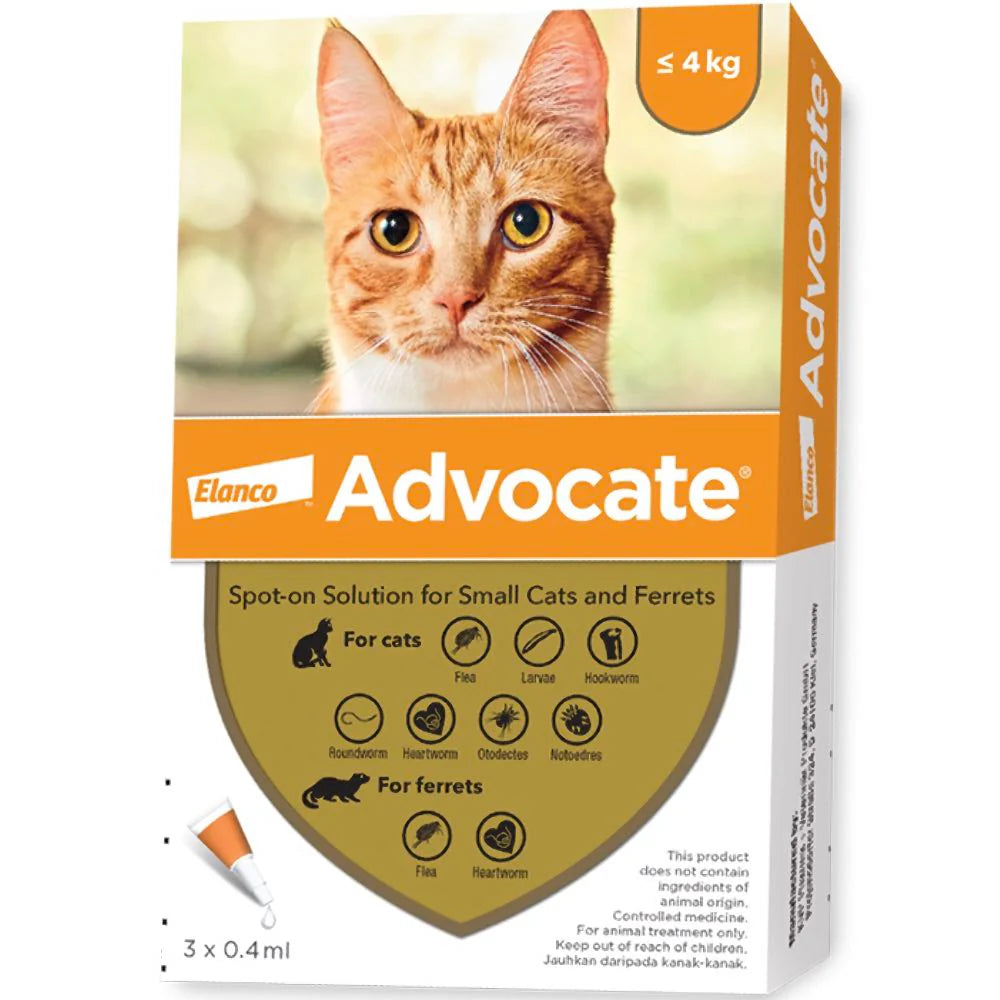 Advocate for Cats 1 - 4 Kgs