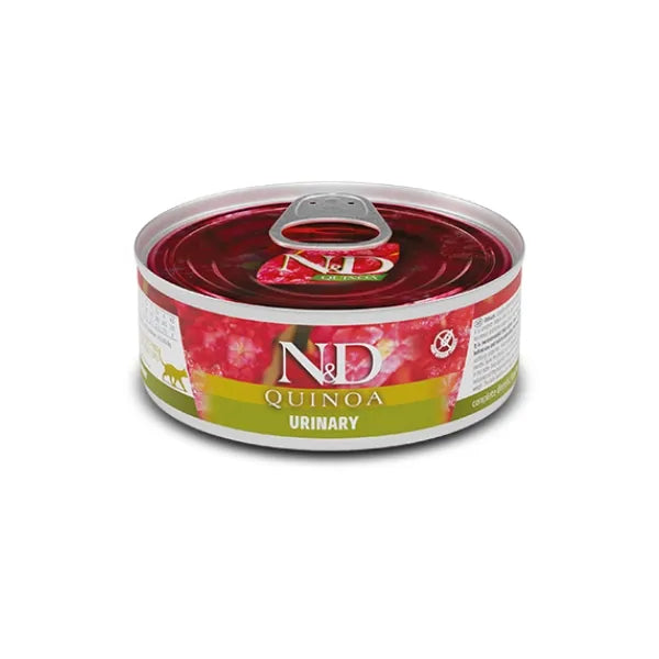 N&D cat tin Quinoa - Urinary (Duck), 80g