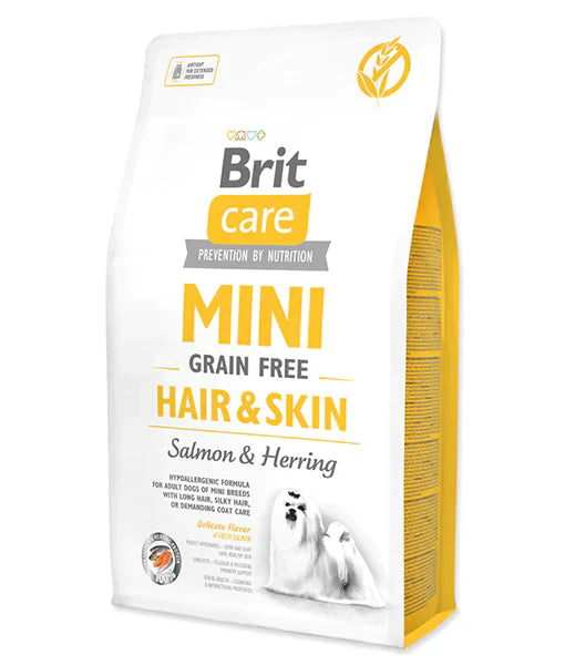 Brit Grain free Mini Hair & Skin Salmon & Herring, 2 kgs