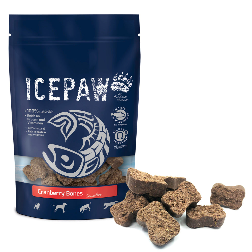 ICE PAW Cranberry Bones 200g