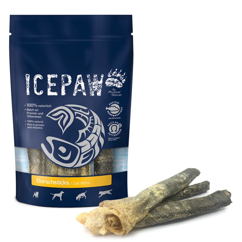 ICE PAW Cod sticks 100g