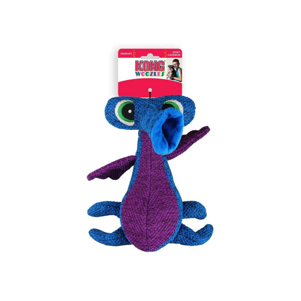 KONG Woozles Blue, Medium