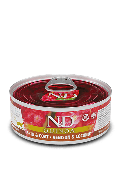 N&D cat tin Quinoa - Venison & Coconut, 80g