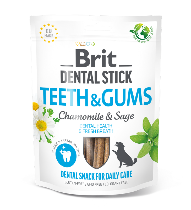 Brit Dental Stick Teeth & Gums with Chamomile & Sage